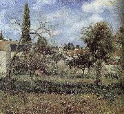 Camille Pissarro, garden